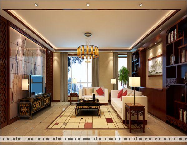 棕榈泉国际公寓-三居室-220平米-装修设计