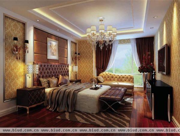北京华侨城-三居室-169平米-装修设计