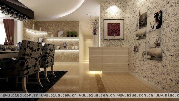 天翠·阳光新城-二居室-130平米-装修设计