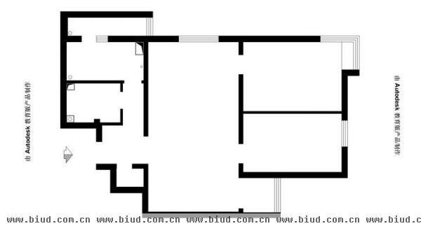 中关村83号-二居室-90平米-装修设计