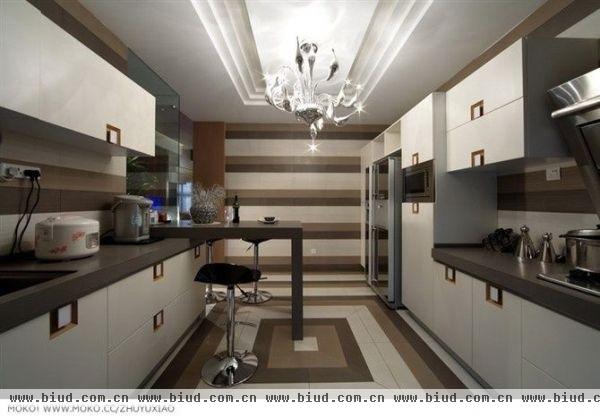 京贸国际公寓-三居室-140平米-装修设计