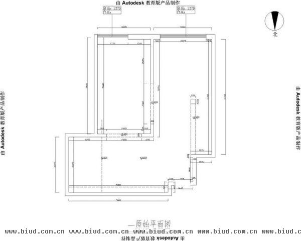京贸中心-三居室-128平米-装修设计