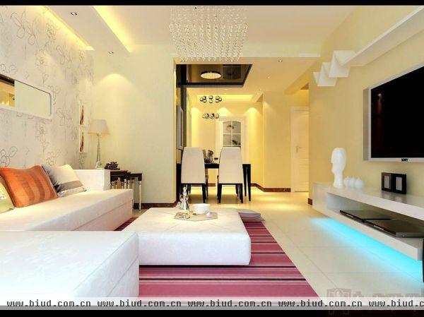 金融街·金色漫香林-二居室-90平米-装修设计