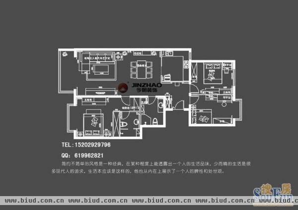 博世祥园-三居室-120平米-装修设计