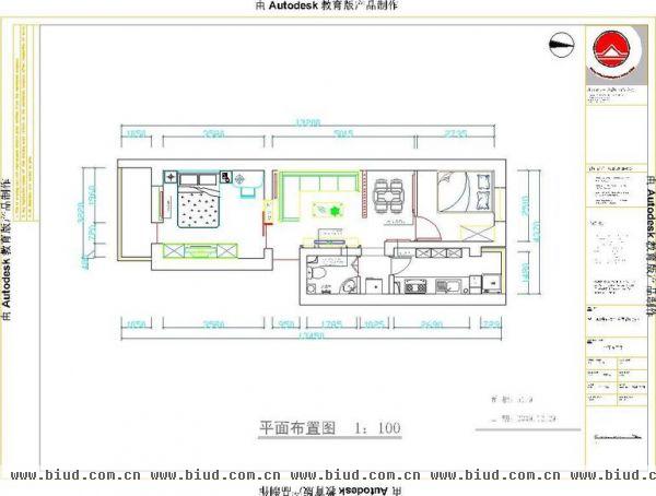 东铁营横一条-二居室-72平米-装修设计