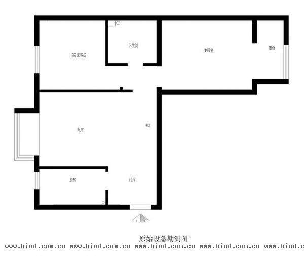 中建·玲珑山-二居室-86平米-装修设计