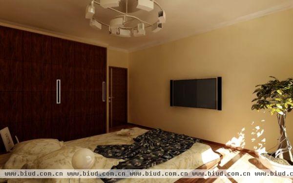金汉绿港-三居室-132平米-装修设计