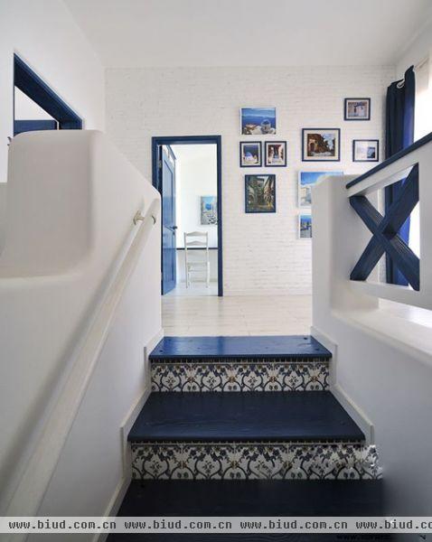 蓝色地中海风格室内设计 清新创意居所