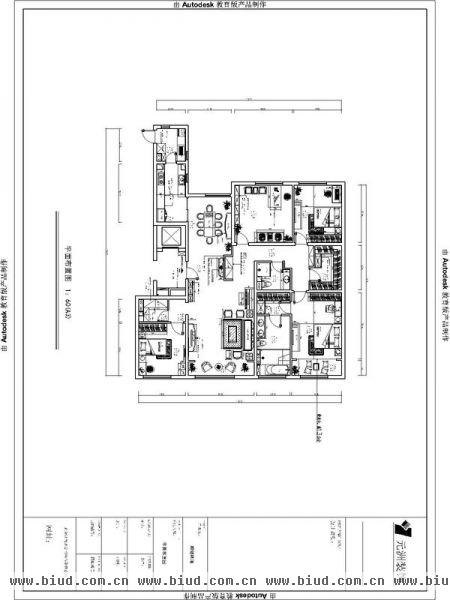 远洋新悦-四居室-170平米-装修设计