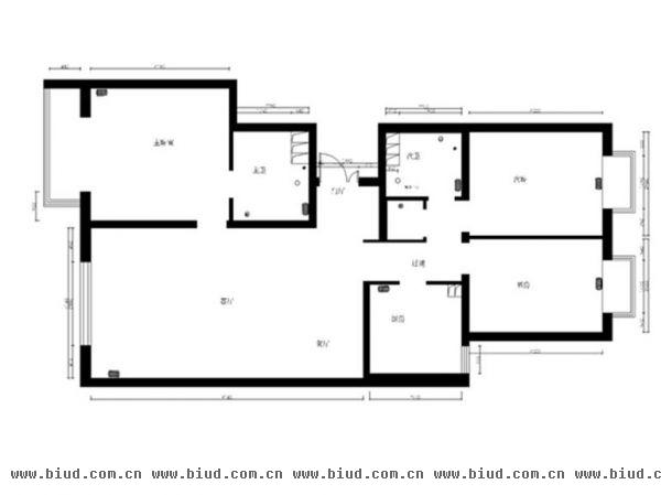 华纺易城-三居室-132平米-装修设计