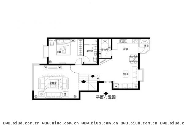 灵秀山庄-二居室-130平米-装修设计