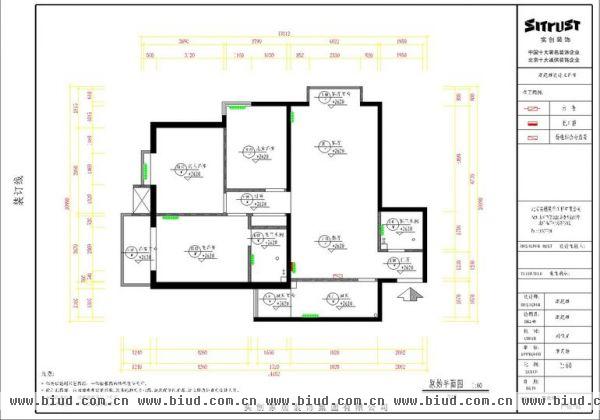 永定路小区-三居室-120平米-装修设计