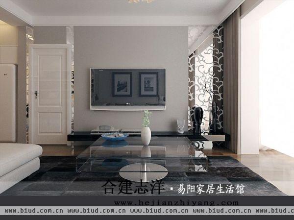 京汉君庭-二居室-83平米-装修设计
