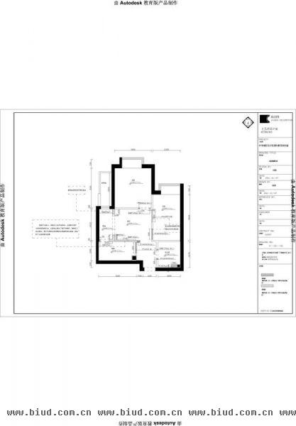 中信城-二居室-42平米-装修设计