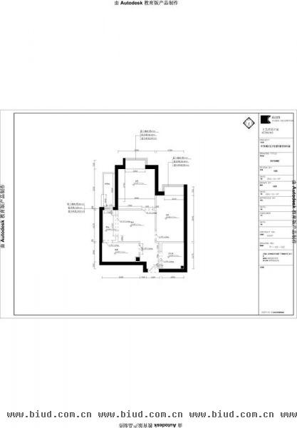 中信城-二居室-42平米-装修设计