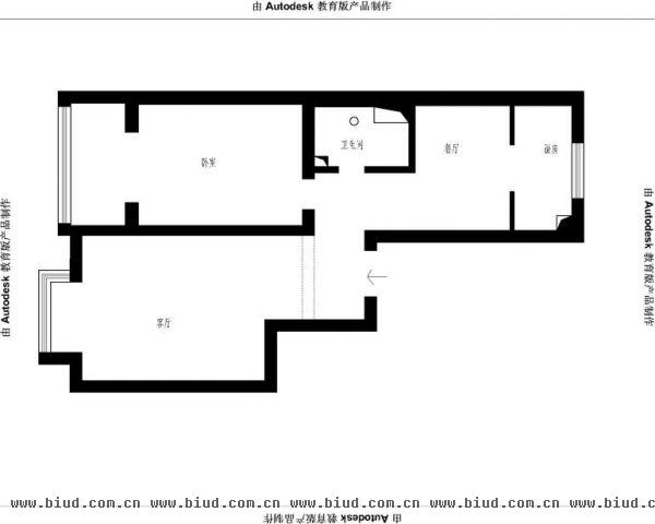 融域-一居室-70平米-装修设计