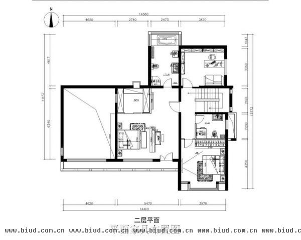 北京湾-别墅-345平米-装修设计