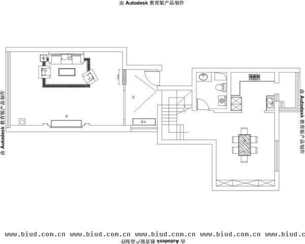 北辰香麓-四居室-230平米-装修设计