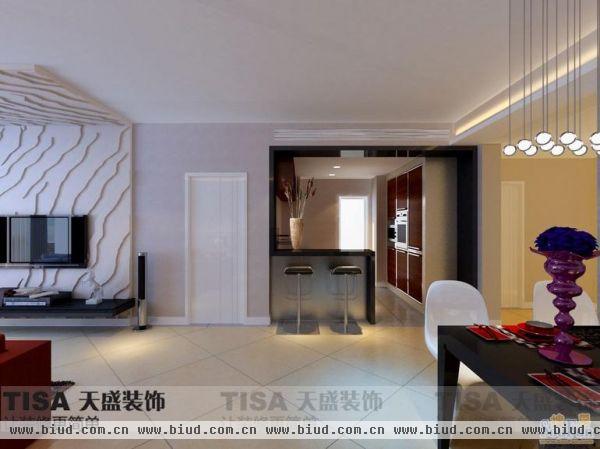 浅山香邑-三居室-129平米-装修设计