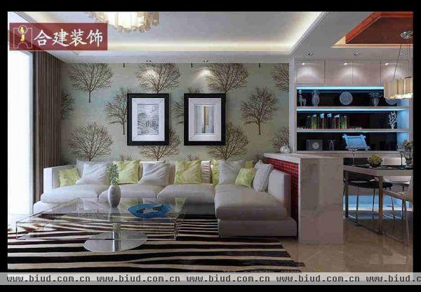 北京城建·世华泊郡-二居室-84平米-装修设计