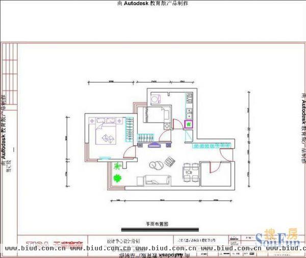 北京新天地-二居室-95平米-装修设计