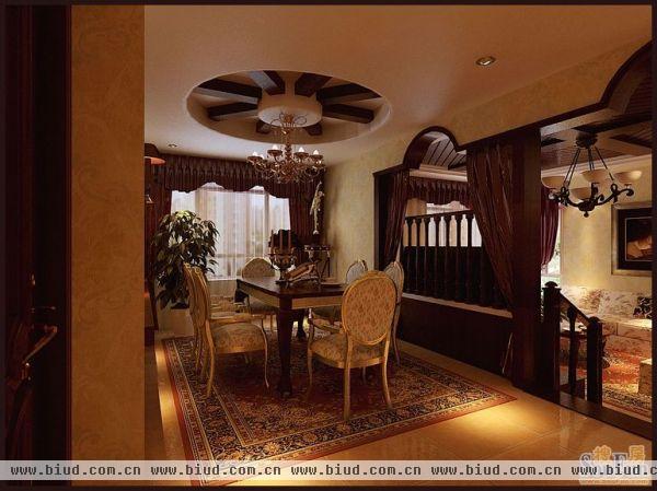 东城逸墅-三居室-140平米-装修设计