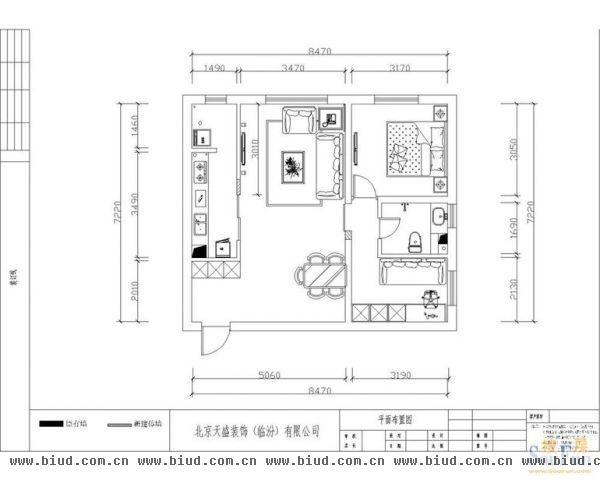 香河园中里-二居室-90平米-装修设计