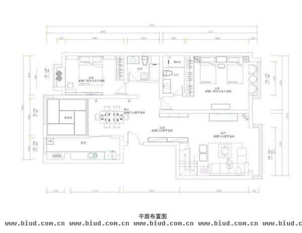 逸成东苑-复式-200平米-装修设计