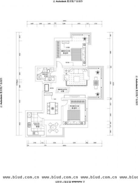 保利99号公馆-三居室-129平米-装修设计