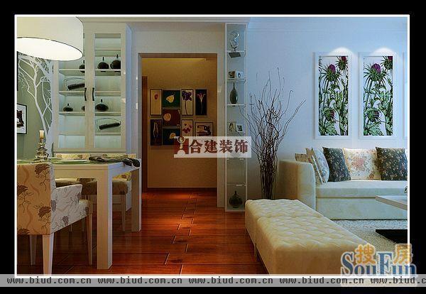 华业东方玫瑰-一居室-76平米-装修设计