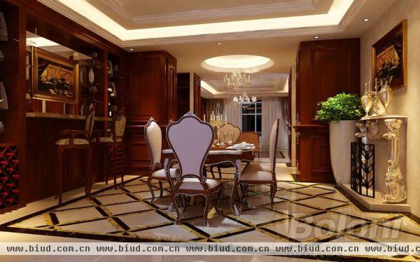 北京华贸城-二居室-100平米-装修设计