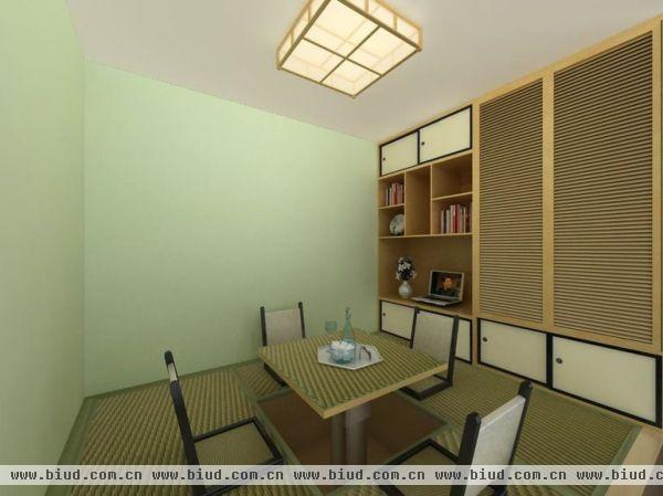 鸿坤理想城-二居室-130平米-装修设计