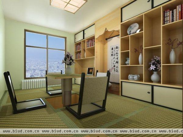 鸿坤理想城-二居室-130平米-装修设计