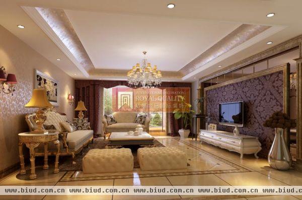 紫薇天悦-二居室-127平米-装修设计