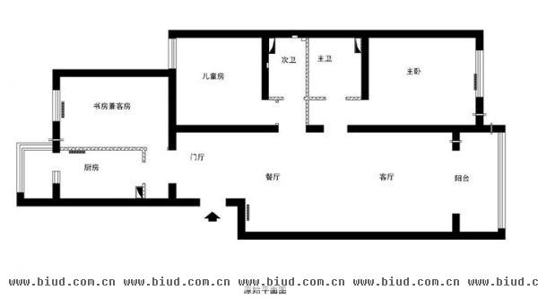 龙锦苑三区-三居室-125平米-装修设计