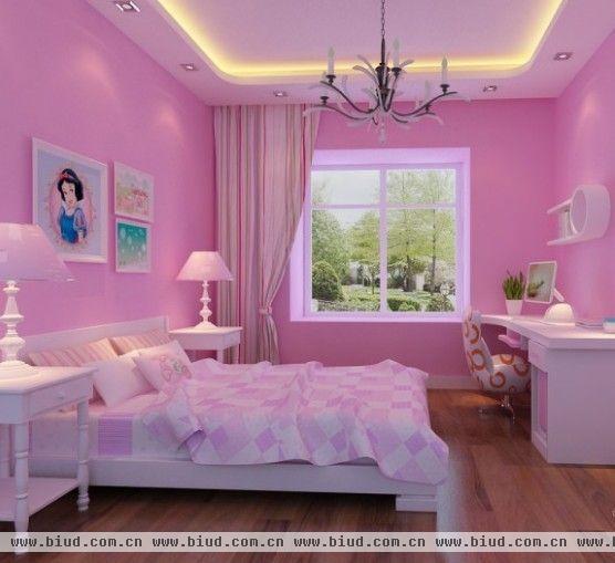 下面就和小编一起来看几款粉色的卧室装扮，选一款你的最爱。