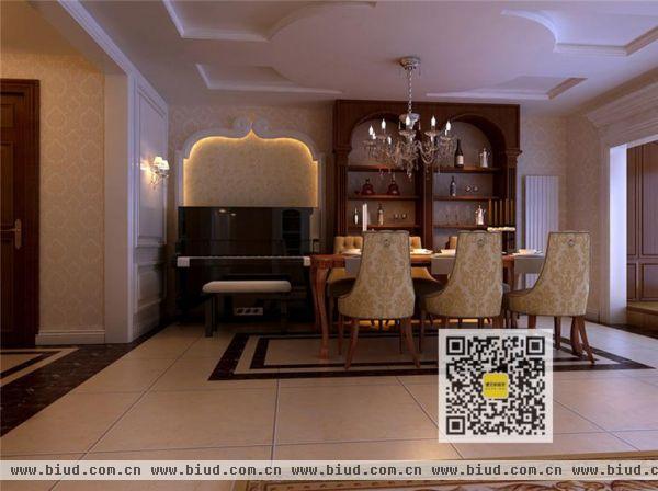 金色漫香林-二居室-160平米-装修设计