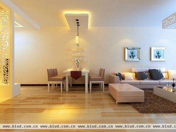 西山国际城-二居室-79平米-装修设计