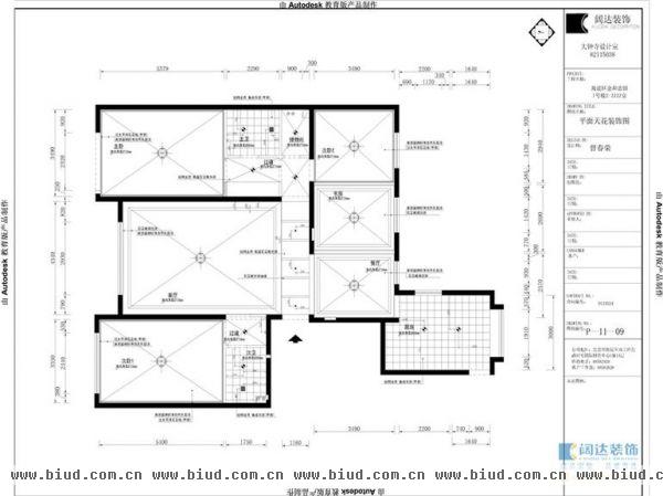 金和嘉园-四居室-132平米-装修设计