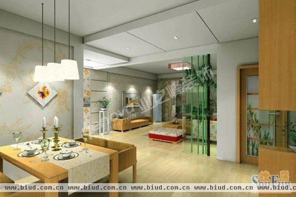 珠江帝景(帝景五星商街)-三居室-135平米-普通住宅装修设计
