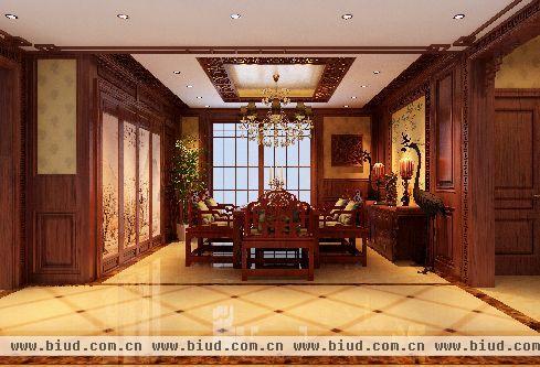 北京华贸城-三居室-180平米-装修设计
