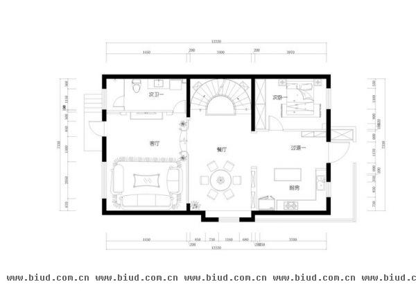 孔雀城别墅-别墅-350平米-装修设计