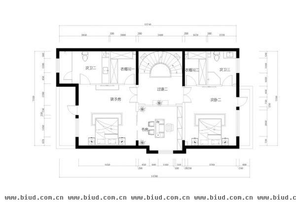 孔雀城别墅-别墅-350平米-装修设计
