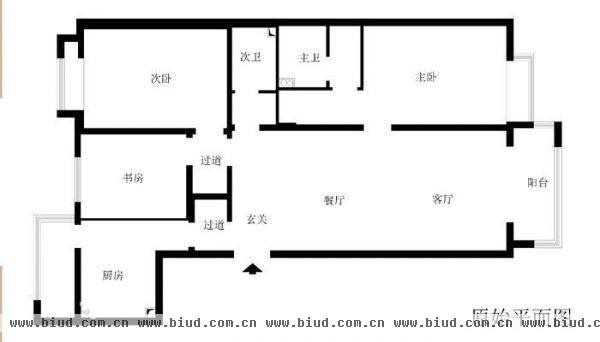 定慧寺北里-三居室-140平米-装修设计