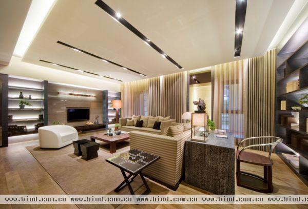 金地朗悦-三居室-140平米-装修设计