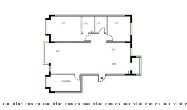 百泉家园-三居室-0平米-装修设计