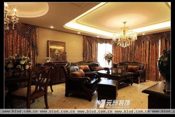 京汉旭城-三居室-148平米-装修设计