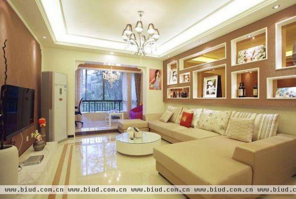 北京华侨城-二居室-108平米-装修设计