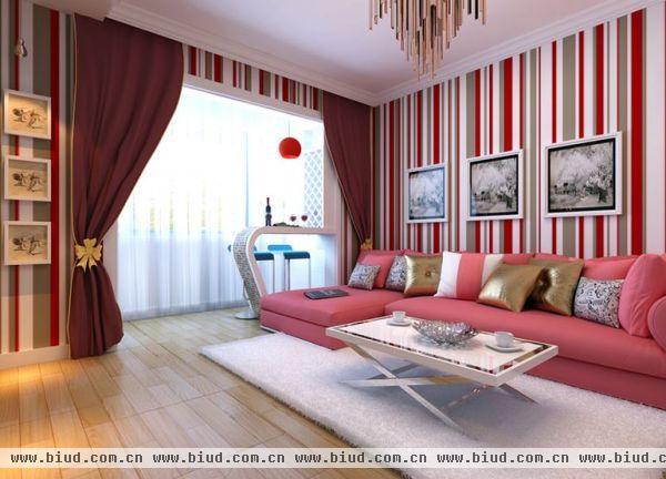 龙都国际公寓-一居室-65平米-装修设计