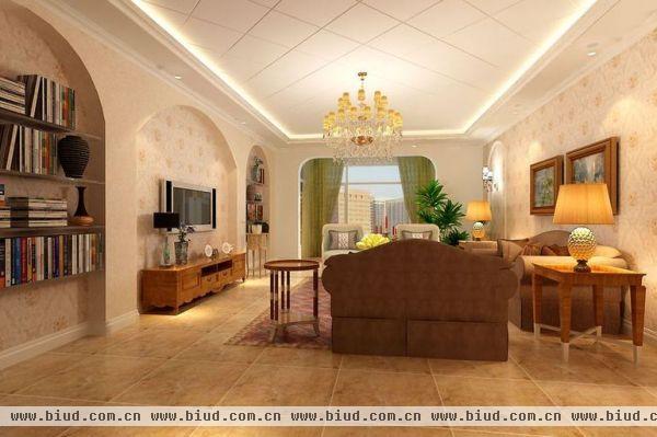 北京华侨城-三居室-189平米-装修设计